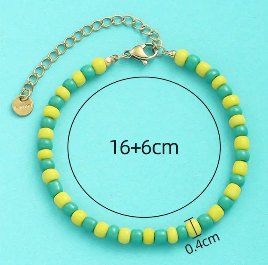 PULSERA SENCILLA DE ORULA, UNISEX AJUSTABLE DE 16 A 21 CM.